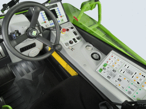 Cabine de chariot télescopique Merlo