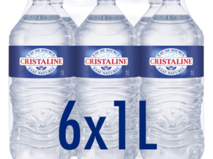 EAU CRISTALINE 1L PACK DE 6