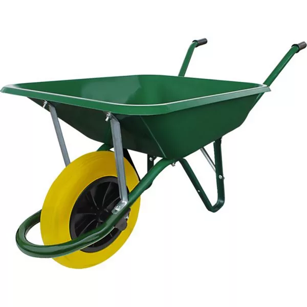 BROUETTE VERTE TUBE ROUE INCREV. 100L