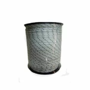 CORDE DE LANCEUR Ø4 BLANC/NOIR