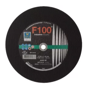 DISQUE ABRASIF METAUX F100 - Ø350 X 4 X 20 MM
