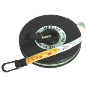 MESURE DOUBLE DECAMETRE RUBAN FIBRE