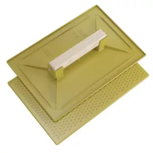TALOCHE ABS JAUNE RECTANGLE 34X23 CM