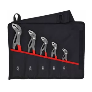 SODISE - POCHETTE DE 5 PINCES COBRA DE 125 A 300 MM