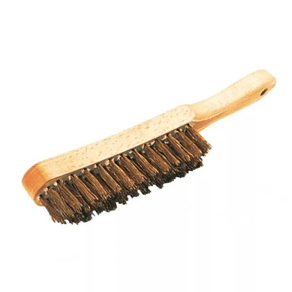 BROSSE ACIER LAITONNE A MANCHE