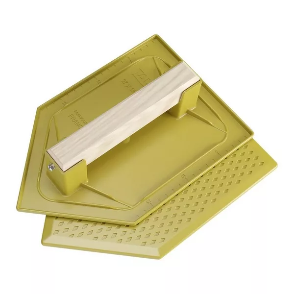 TALOCHE ABS JAUNE POINTUE - 27 X 18 CM