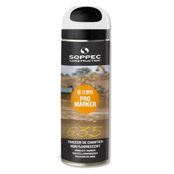 TRACEUR DE CHANTIER PROMARKER BLANC