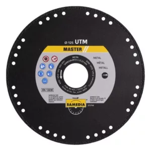 SAMEDIA - DISQUE DIAMANT MASTER UTM ACIER Ø 125 x 22,23 MM