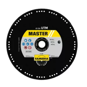 SAMEDIA - DISQUE DIAMANT MASTER UTM ACIER Ø 230 x 22,2 MM