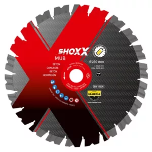 DISQUE DIAMANT SHOXX MUB Ø 230 x 22,2 MM